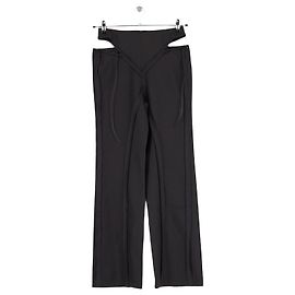 Autre Marque Weite Hose, boyfriend & mom schwarz Schwarz