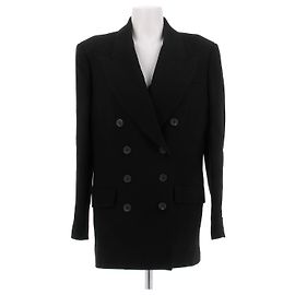 Khaite Black Wool Blazer Black