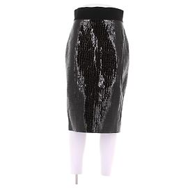 Saia de couro marrom Marc Jacobs Marrom
