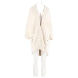 Cardigan blanc ample Maje Blanc