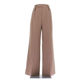 Autre Marque Braune Wollhose Braun