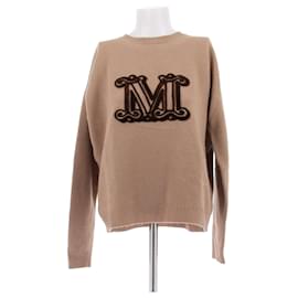 Pull Max Mara en laine marron S Marron