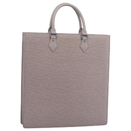 LOUIS VUITTON Epi Sac Plat Hand Bag Lilac M5207B LV Autre