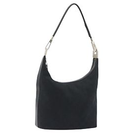 GUCCI GG Canvas Shoulder Bag Black Silver 001 3814 3754 Altro