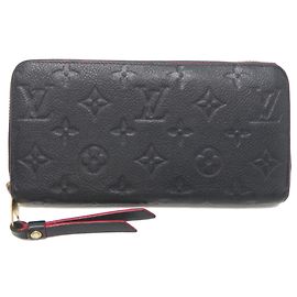 Louis Vuitton Zippy Wallet Red Navy blue