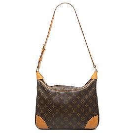 Louis Vuitton Brown Monogram Boulogne 30 Marrom