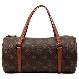 Louis Vuitton Brown Monogram Papillon 26 Marrom