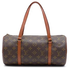 Louis Vuitton Brown Monogram Papillon 30 Marrom