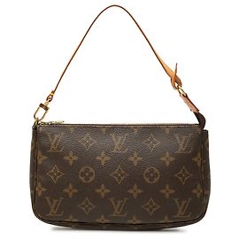 Louis Vuitton Brown Monogram Pochette Accessoires Brown