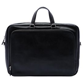 Prada Black Saffiano Business Bag Black
