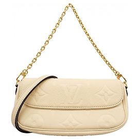 Bolsa Wallet-on-Chain Louis Vuitton Monogram Empreinte Cru