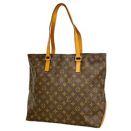 Borsa Cabas Mezzo Monogram Louis Vuitton Marrone