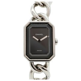 Orologio da donna Chanel Première L Chain H0452 Quadrante Nero Altro