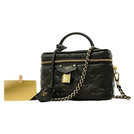 Louis Vuitton Coussin Vanity PM Handbag Black