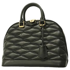 Borsa Louis Vuitton Alma PM Maltage in Noir Nero