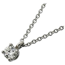 Tiffany & Co. Platinum Solitaire Necklace Other