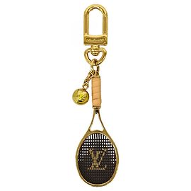 Louis Vuitton Keychain Charm Bijou Sac Schwarz Golden