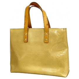 Borsa Louis Vuitton Vernis Lead PM Beige