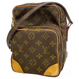 Borsa a tracolla Louis Vuitton Monogram Amazon Marrone