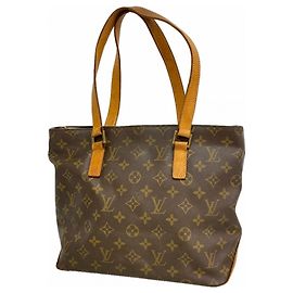 Borsa Cabas Piano Monogram Louis Vuitton Marrone