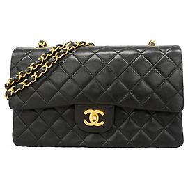 Chanel Matelassé Shoulder Bag Black
