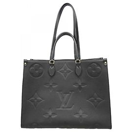 Sac cabas Louis Vuitton Monogram Empreinte OnTheGo GM Noir