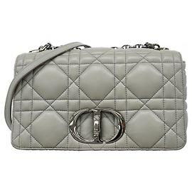 Borsa a tracolla Christian Dior Cannage Caro Marrone