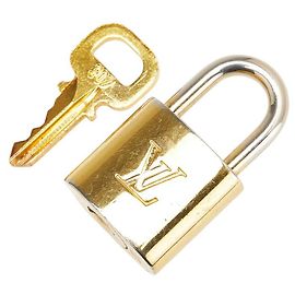 Accessorio Lucchetto Louis Vuitton D'oro Metallico