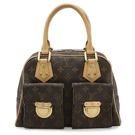 Bolsa Louis Vuitton Manhattan PM Marrom