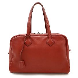 Hermès Hermes Victoria Reisetasche Rot