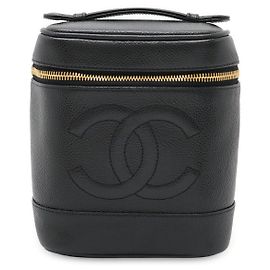 Bolsa Vanity Chanel Coco Mark Preto