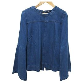 Autre Marque Denham Denim-Bluse Blau Andere