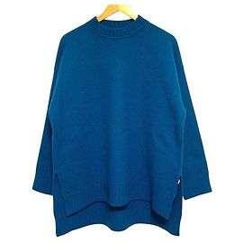 Jil Sander Wollpullover Blau
