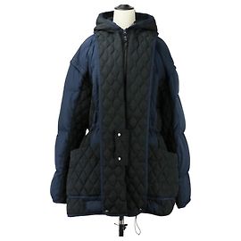 Autre Marque WILD THINGS × JUN MIKAMI Quilting Coat Black Navy blue