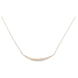 Autre Marque Collar de Diamantes Au750 Rosa