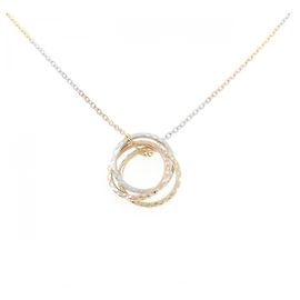 Autre Marque Collier en or tricolore Doré