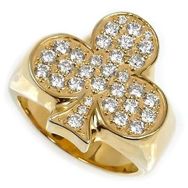 Autre Marque Bague Clover Diamond en K10YG Doré