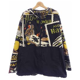 Autre Marque Sweat à capuche Porter Classic Noir Blanc Jaune