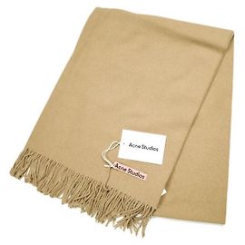 Cachecol de Lã Acne Studios CANADA NEW Marrom Camelo