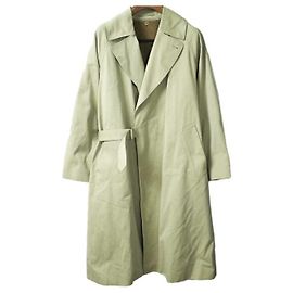 Autre Marque COMOLI Cotton Gabardine Coat Beige