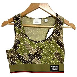 Burberry TB Monogram Tank Top Grün