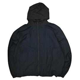 Autre Marque CHANGES Remake Hoodie Wool Outerwear Black Navy blue