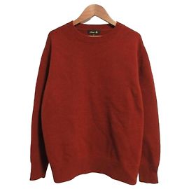 Autre Marque Drawer 7G Kaschmir-Pullover Rundhals Braun