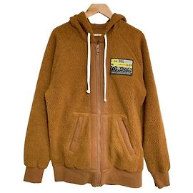 Autre Marque DIESEL S-RUMMES-ZIP-REV Boa Zip Hoodie Braun