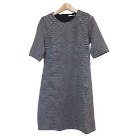 Autre Marque iBLUES Strickkleid Braun Schwarz Pink
