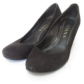 Autre Marque Escarpins Diana en daim Noir