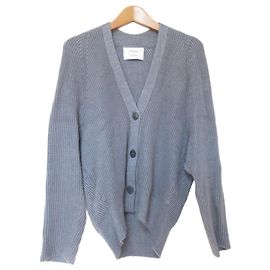 Autre Marque STUDIOUS Cardigan mit Gürtel Braun