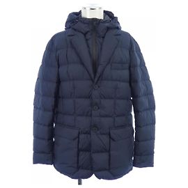Moncler VERN Down Jacket Blue Navy blue