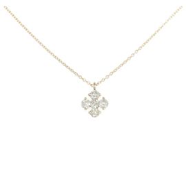 Autre Marque Colar de Diamantes Au750 Rosa
