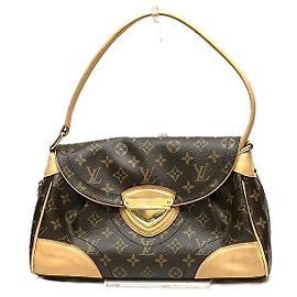 Bolsa de mão Louis Vuitton Beverly Monogram Marrom